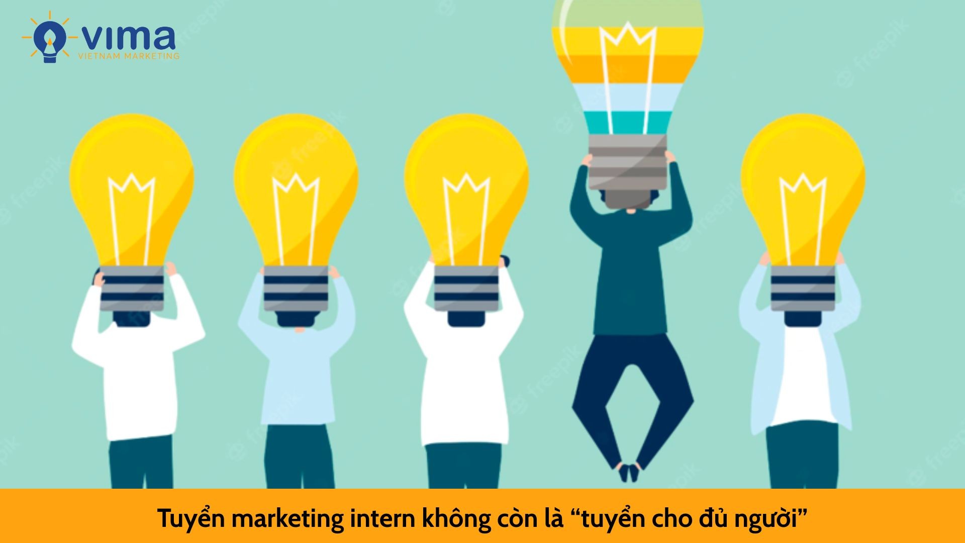 Tuyển marketing intern không còn là “tuyển cho đủ người”